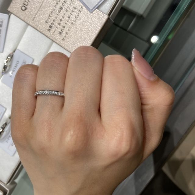 【アイプリモ(I-PRIMO)の口コミ】 キラキラなデザインや、一粒、ダイヤなしなどシンプル系でも何種類かあり…