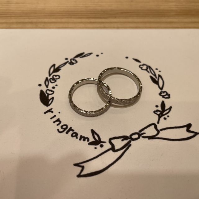 【ringram(リングラム)の口コミ】 自分の手で作るから愛着が倍！
世界で1つのデザインになるから2人だけの特…