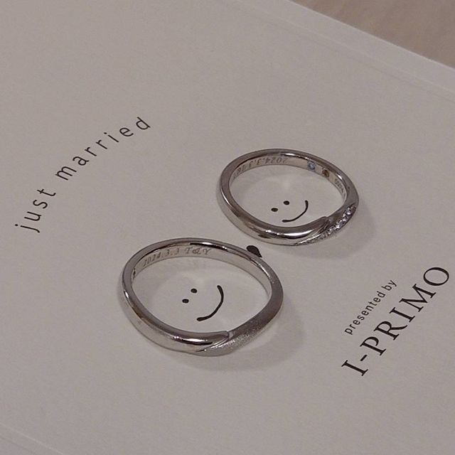 【アイプリモ(I-PRIMO)の口コミ】 指の形が夫婦共になだらかな傾斜を描いているようなので(指の骨格診断をし…