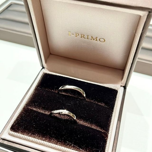 【アイプリモ(I-PRIMO)の口コミ】 指の形が夫婦共になだらかな傾斜を描いているようなので(指の骨格診断をし…