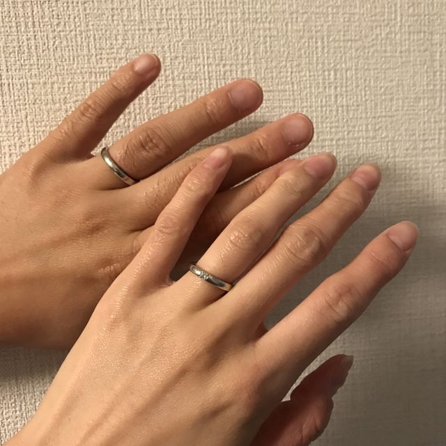 【TRECENTI(トレセンテ)の口コミ】 普段使いしやすいよう、シンプルな指輪を探していましたがそれだけではオ…
