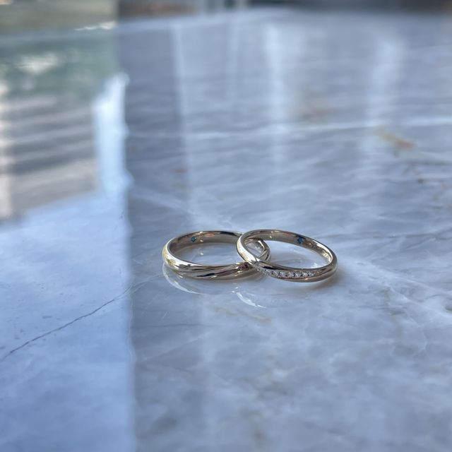 【BRILLIANCE+(ブリリアンスプラス)の口コミ】 シャンパンゴールドの色味がとても気に入っており、ゴールドでもなくシル…