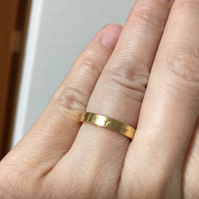 【カルティエ(Cartier)の口コミ】 カルティエの中で結婚指輪として使えるシンプルだけど程よくカルティエを…