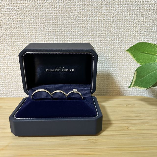 【銀座ダイヤモンドシライシの口コミ】 婚約指輪、結婚指輪どちらもstarryで合わせました！
婚約指輪はとにかく私…