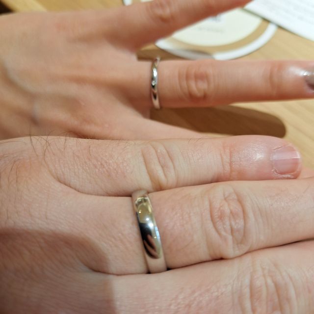 【Foulason(フレゾン)の口コミ】 シンプルで父と同じのようなの指輪みたいが欲しかった。クラシックな指輪…