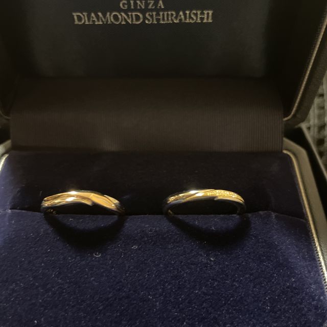 【銀座ダイヤモンドシライシの口コミ】 シンプルすぎるのが嫌な人はおすすめです。
全部ゴールドだと傷つきやすい…