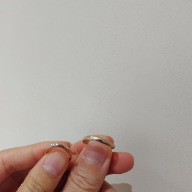 【出雲結(いずもゆい)の口コミ】 シンプルで和風なイメージ。
指輪の１つ１つにコンセプトがあり、2人が共…