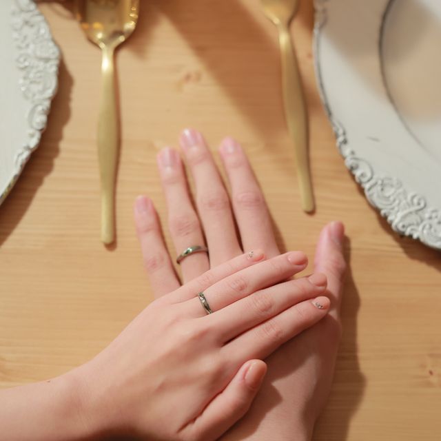 【SORA(ソラ)の口コミ】 大好きなカラーを使った、自分たちだけの個性ある指輪をオーダーできよか…