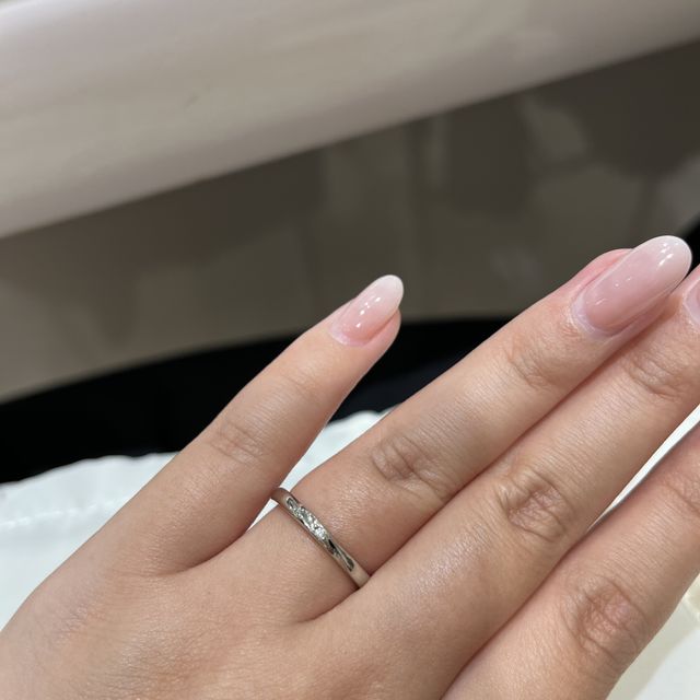 【TRECENTI(トレセンテ)の口コミ】 着け心地がとてもよく、指に馴染む感覚がとても気に入りました。シンプル…