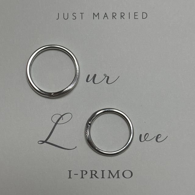 【アイプリモ(I-PRIMO)の口コミ】 シンプルでもペア感があって、長く使える素材。普段使いをできるデザイン…