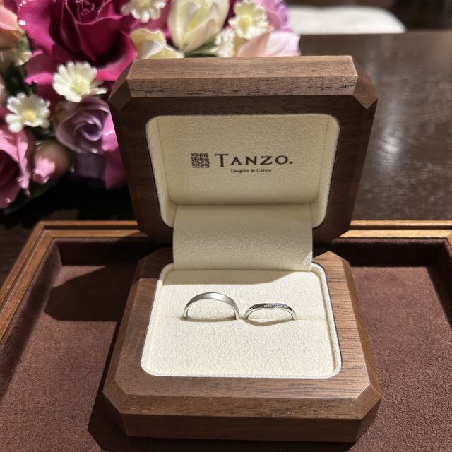 【TANZO.(鍛造指輪)の口コミ】 フルオーダーメードで他ではあまりない艶消し加工のデザインをすることが…