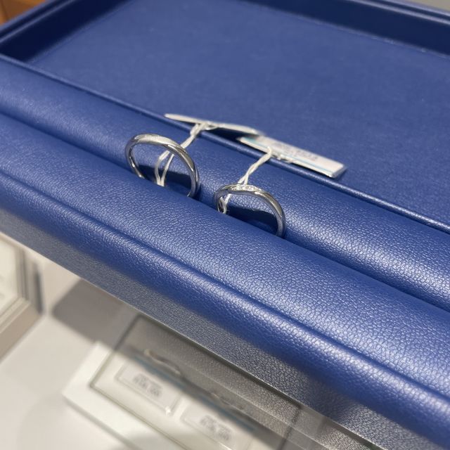 【銀座ダイヤモンドシライシの口コミ】 私の骨格にあった、ウェーブの指輪で、ダイヤモンドのつき方がとても綺麗…