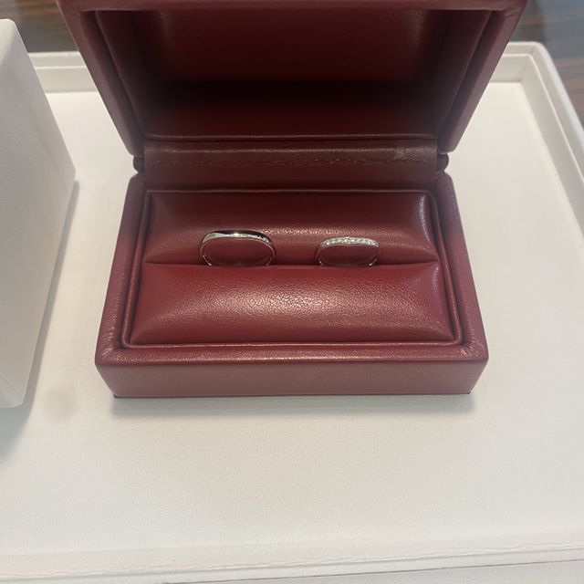 【モニッケンダム(MONNICKENDAM)の口コミ】 シンプルで、いつでも付けやすいと思いました。男性側は、サイズ感がとて…