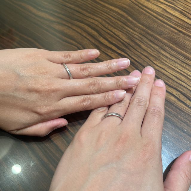 【PILOT BRIDAL(パイロットブライダル)の口コミ】 選ばしていただいた指輪は、他とデザインの違いで選ばしていただきました…