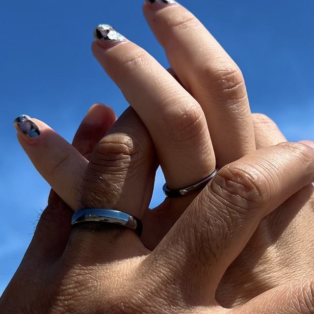 【atelier CraM(アトリエ クラム)の口コミ】 タンタルの色がとても綺麗で、黒が濃すぎず手に馴染むところ、シンプルで…