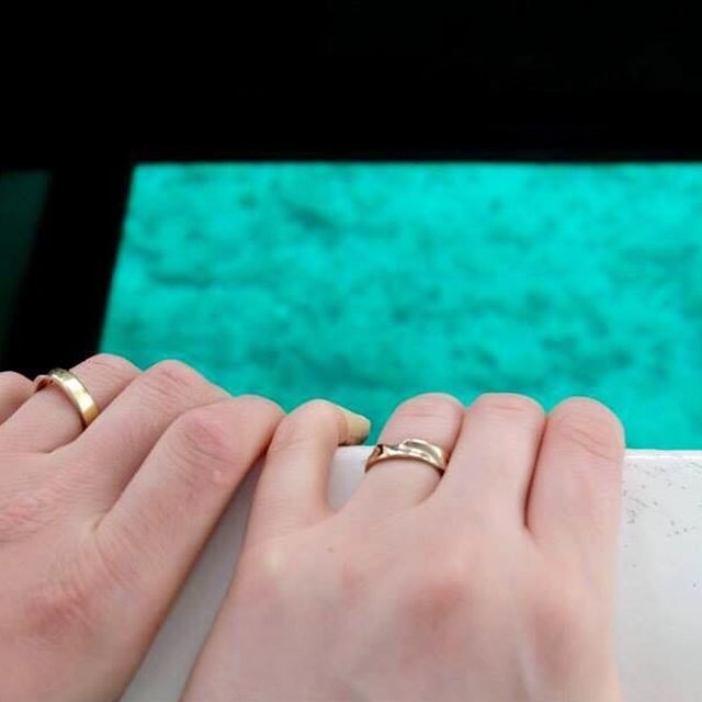 【杢目金屋(もくめがねや)の口コミ】 オーダーでできるということが決め手になりました。
ふたりでイメージを話…