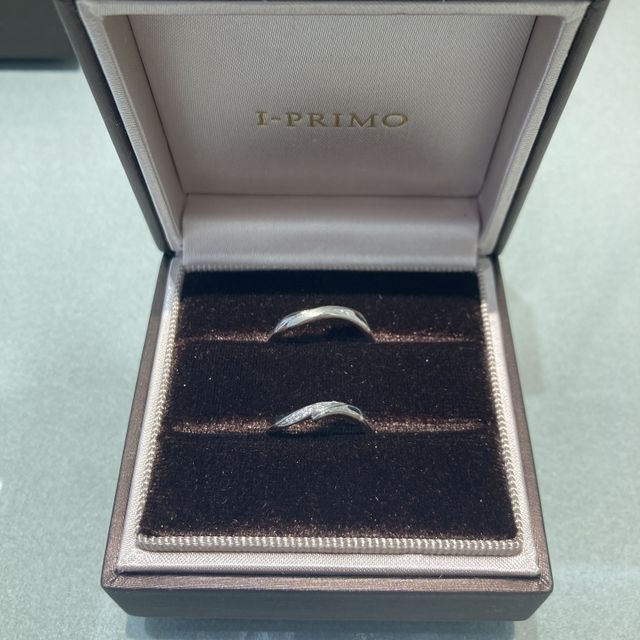 【アイプリモ(I-PRIMO)の口コミ】 ウェーブのリングが欲しくて探し始めました。デザインがとてもかわいく気…