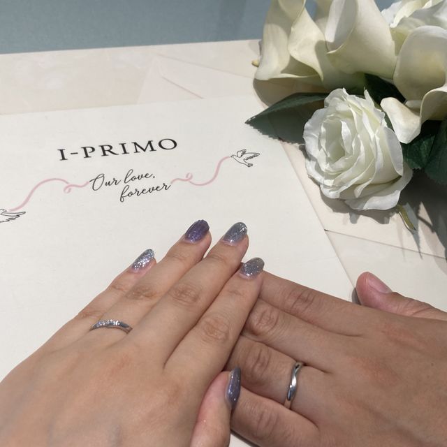 【アイプリモ(I-PRIMO)の口コミ】 ウェーブのリングが欲しくて探し始めました。デザインがとてもかわいく気…