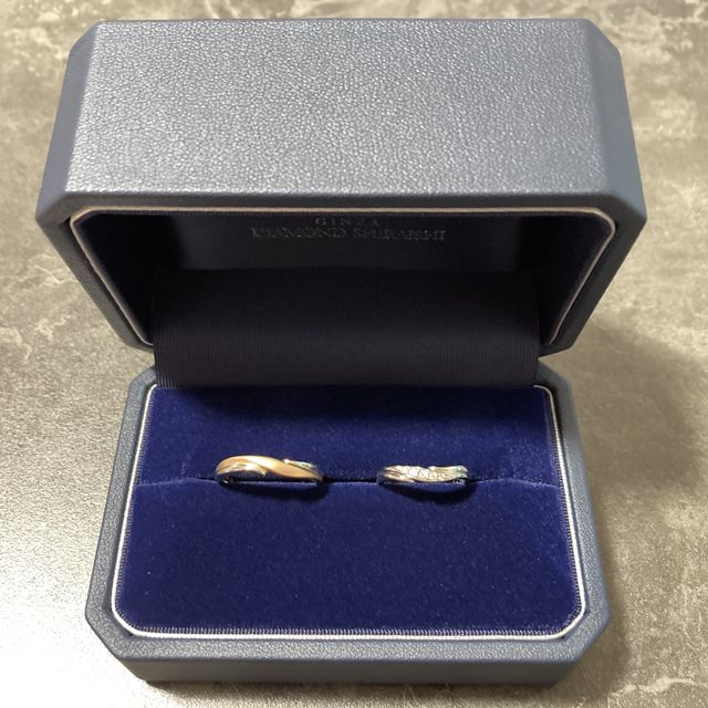 【銀座ダイヤモンドシライシの口コミ】 わたしはキラキラが欲しかったし、相手は普段アクセサリーをしないからシ…