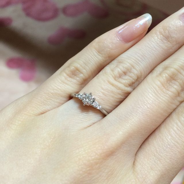 【ケイウノ ブライダル(K.UNO BRIDAL)の口コミ】 私が指輪に意味を込めたいとのこだわりがあったため、フルオーダーが可能…