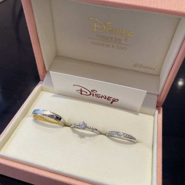 【ケイウノ ブライダル(K.UNO BRIDAL)の口コミ】 それぞれの指のカタチが違い、結婚指輪のセット売りだとどちらか片方がデ…