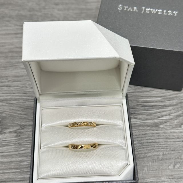 【STAR JEWELRY(スタージュエリー)の口コミ】 結婚10周年でYGのリングを検討。以前もスタージュエリーでマリッジリング…