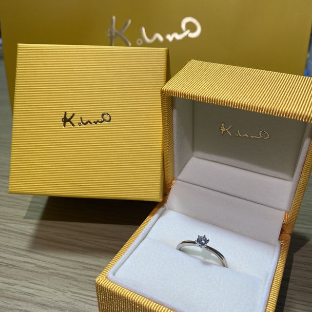 【ケイウノ ブライダル(K.UNO BRIDAL)の口コミ】 豊富なデザインのリング、希望に沿って選べるダイヤ、専属デザイナーによ…