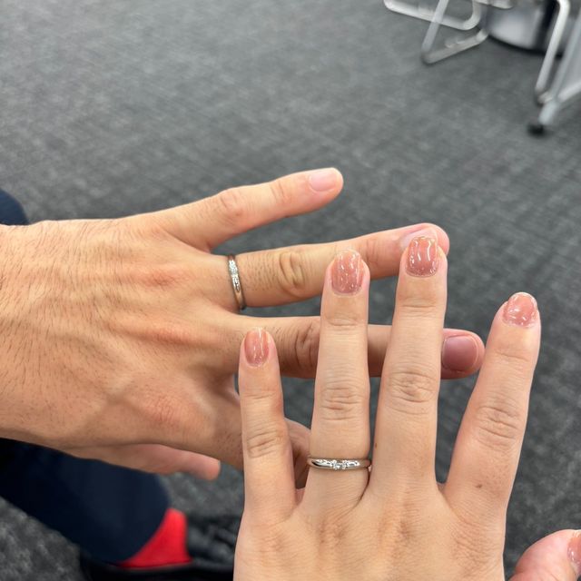 【和光ブライダルブティックギンザの口コミ】 一見シンプルに見えるが、和光オリジナルのダイヤカットであるアショカカ…