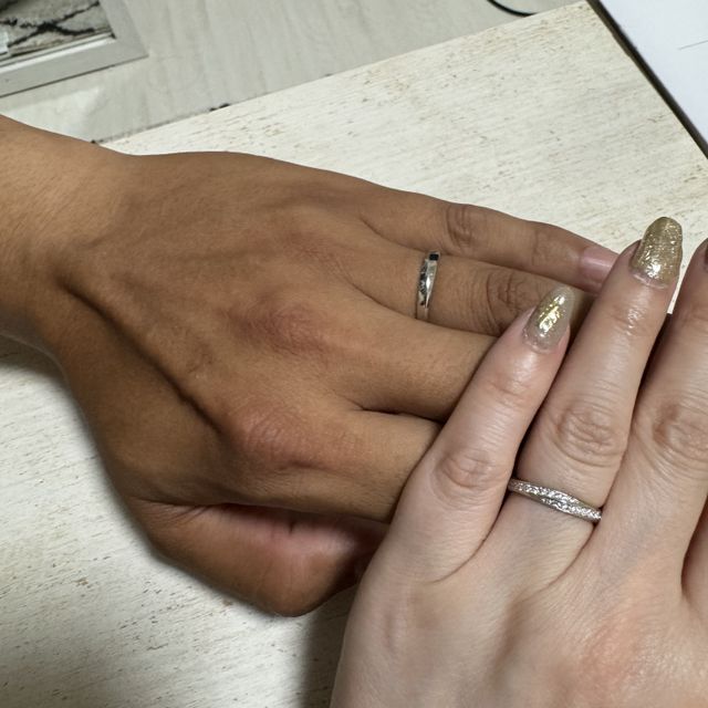 【ヴァンドーム青山(VENDOME AOYAMA)の口コミ】 シンプルだけどキラキラしててとっても手が綺麗に一目惚れでした！たくさ…