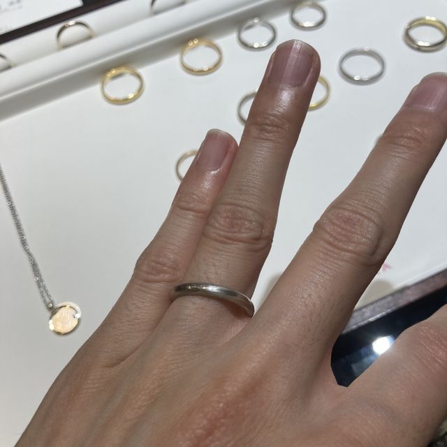 【杢目金屋(もくめがねや)の口コミ】 【デザイン】プラチナやシルバーゴールドなどの板を組み合わせて作られる…