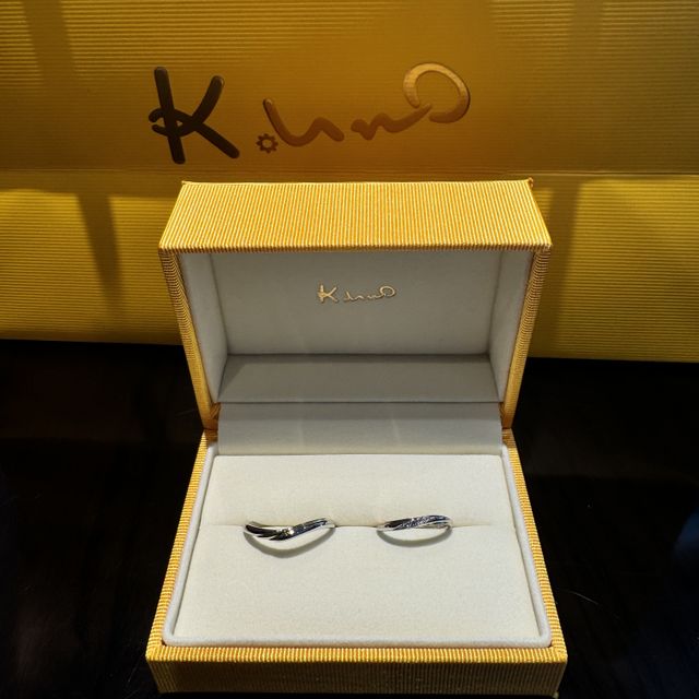 【ケイウノ ブライダル(K.UNO BRIDAL)の口コミ】 デザインが豊富で好きなものが必ず見つかると感じた
デザイナーさんがつい…