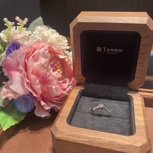 【TANZO.(鍛造指輪)の口コミ】 デザインをこれでもか！というほど細かく相談しながら決められとても楽し…