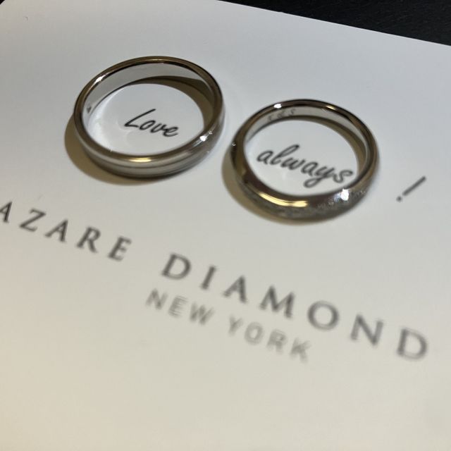 【ラザール ダイヤモンド(LAZARE DIAMOND)の口コミ】 シンプル且つ綺麗めなデザインでした。
他店舗とも見比べた上でダイヤモン…