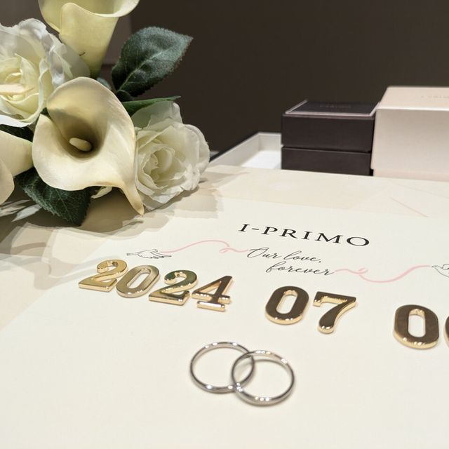 【アイプリモ(I-PRIMO)の口コミ】 シンプルで付けやすい指輪を探していたところ、こちらの指輪をご紹介いた…