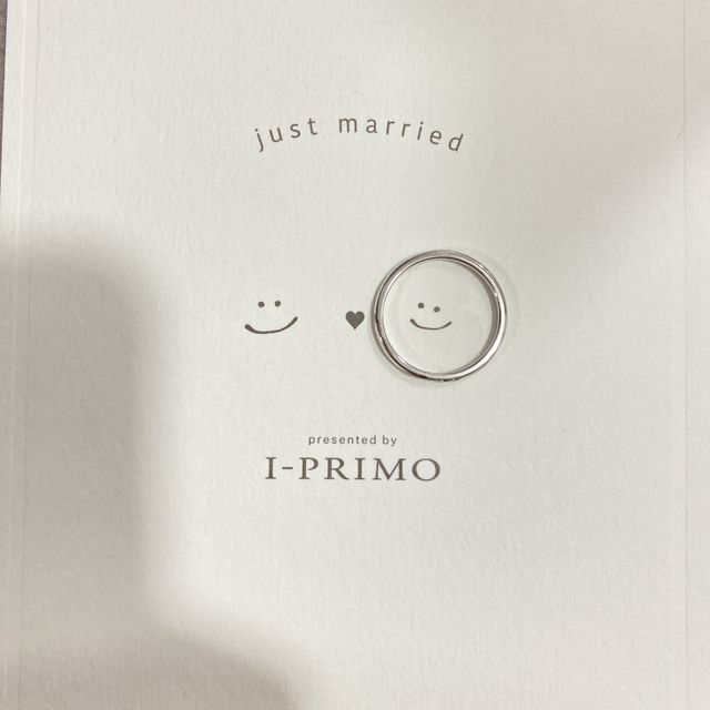 【アイプリモ(I-PRIMO)の口コミ】 とにかく着け心地が良くて、普段使いもできる指輪に出会えました。冠婚葬…