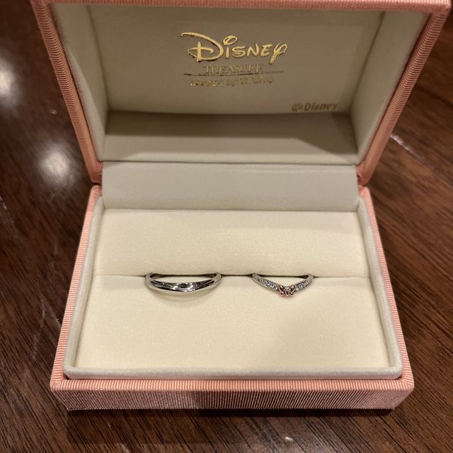 【ケイウノ ブライダル(K.UNO BRIDAL)の口コミ】 私はディズニーキャラクターのミニーが大好きだったので、ミニーのリボン…