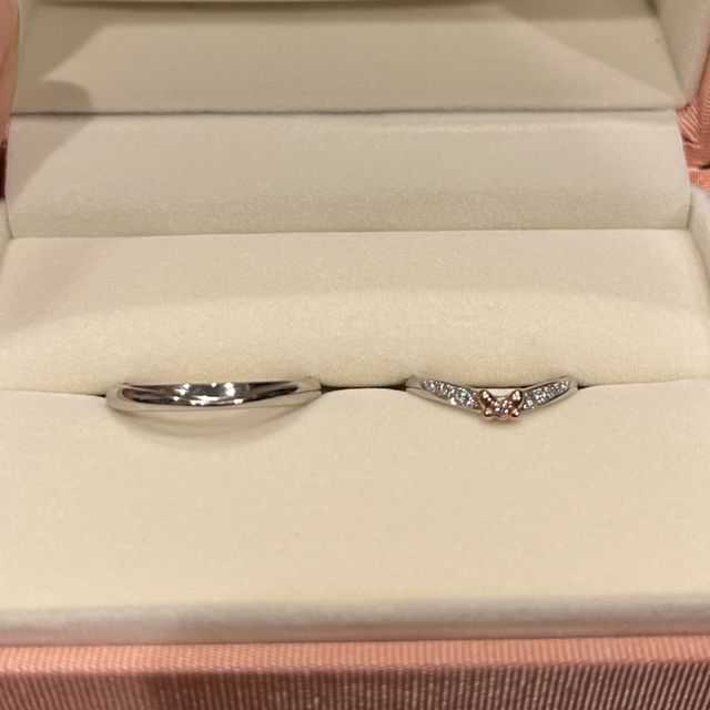 【ケイウノ ブライダル(K.UNO BRIDAL)の口コミ】 私はディズニーキャラクターのミニーが大好きだったので、ミニーのリボン…