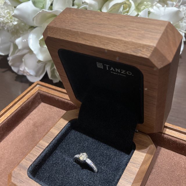 【TANZO.(鍛造指輪)の口コミ】 アンティーク調のシンプルなデザインにしたかったので、ミル打ちをお願い…