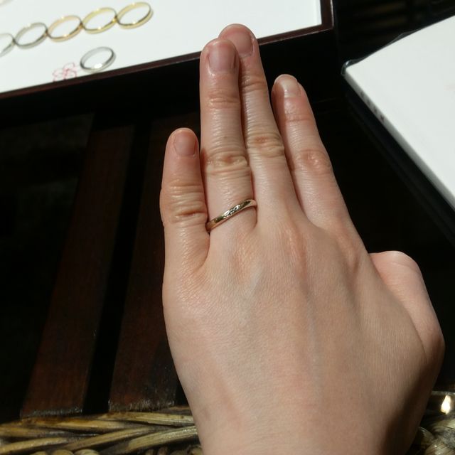 【杢目金屋(もくめがねや)の口コミ】 何層にも重ねた地金をあわせて、杢目にするのがすごいと思いました！ただ…