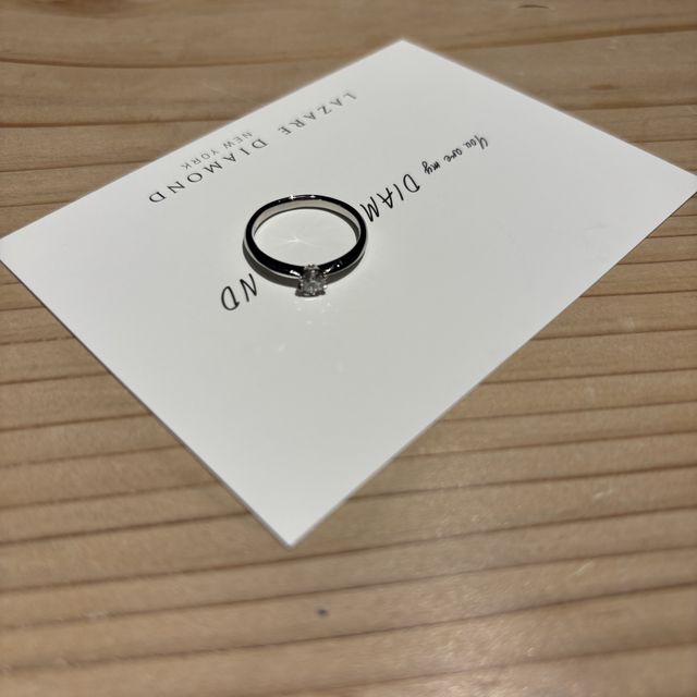 【ラザール ダイヤモンド(LAZARE DIAMOND)の口コミ】 ダイアモンド自体が、カラーDで、最高ランクなことに加えて、ラザールダイ…