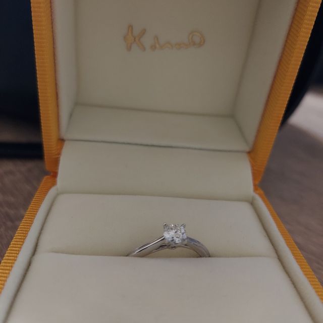 【ケイウノ ブライダル(K.UNO BRIDAL)の口コミ】 色々な指輪を見るなかで、この部分はあっちがいい、ここはこっちがいいな…