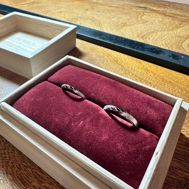 【ichi(イチ)の口コミ】 捻りの角度や加工の細かさなど、こだわって作りました。夫の手が大きいた…