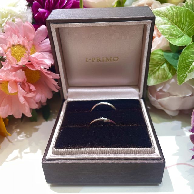 【アイプリモ(I-PRIMO)の口コミ】 シンプルでとても可愛いです。
細身の指輪で毎日付けていても違和感なく付…