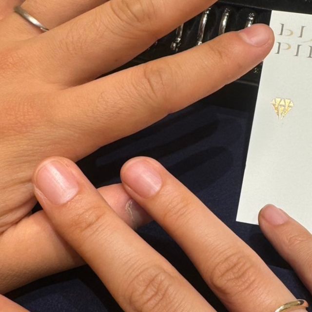 【TOMOE(トモエ)の口コミ】 2人とも好きなデザインが散りばめられているものだったので、その場で決め…