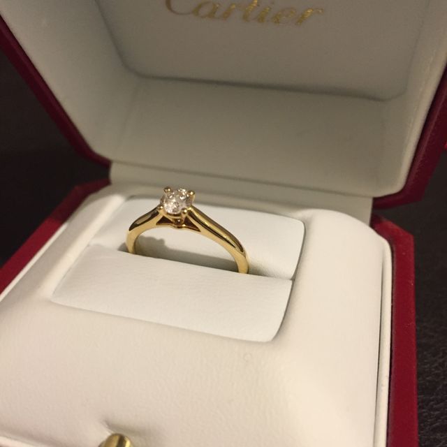 【カルティエ(Cartier)の口コミ】 王道のソリテールが欲しくて各ブランドの有名どころをいくつかピックアッ…