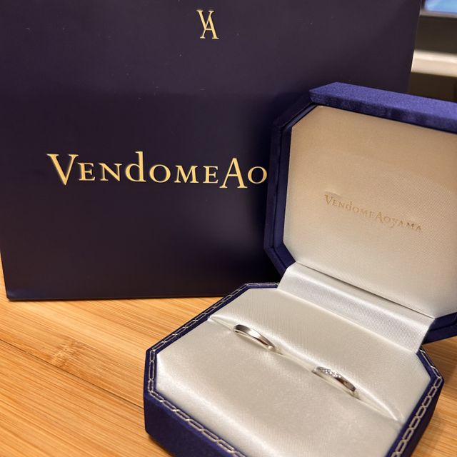 【ヴァンドーム青山(VENDOME AOYAMA)の口コミ】 職業柄、大きなダイヤモンドやギラギラしたものではなくシンプルなものを…