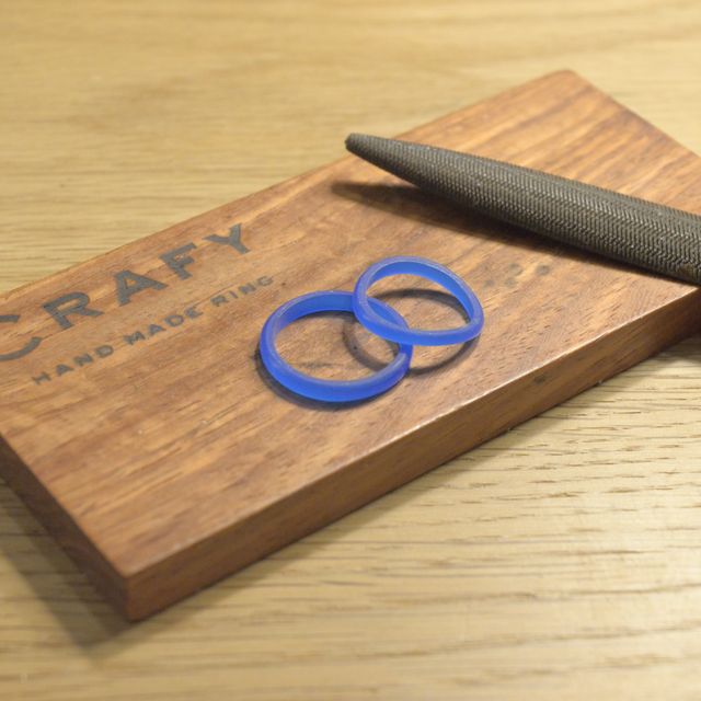 【CRAFY(クラフィ)の口コミ】 オリジナルで指輪作成ができるので、とても楽しいです。指輪を作る過程も…