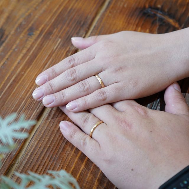 【THREE TREES(スリーツリーズ)の口コミ】 せっかくの結婚指輪なので、他の人と被らない、そして想いがこもった物が…