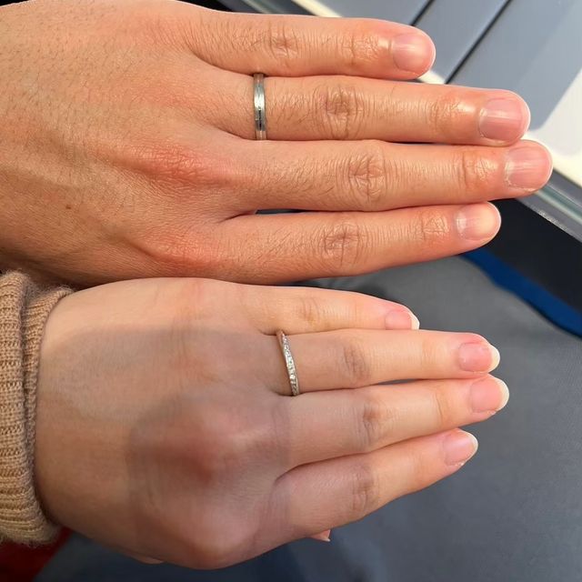 【銀座ダイヤモンドシライシの口コミ】 正面からだけでなく、上から見ても下から見てもダイヤモンドが見えるデザ…