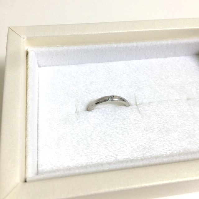 【LEGAN(レガン)の口コミ】 ツインズキューピッドという１つのダイヤから２つの指輪を作るというシリ…